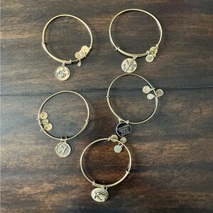 Bundle of 5 Alex and Ani Bracelets